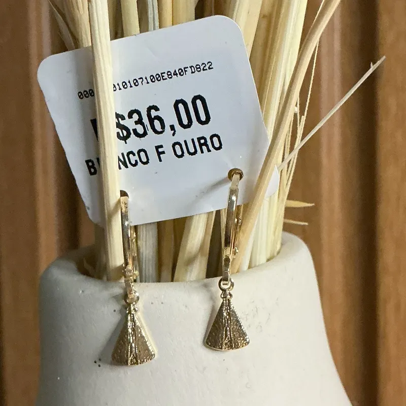Argola com Nossa Senhora
