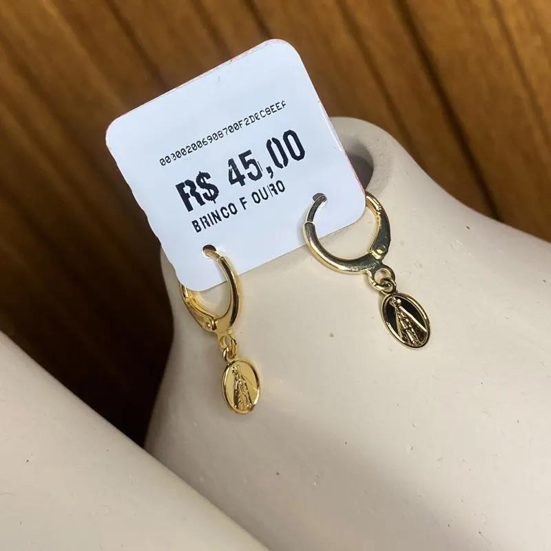 Argolinha com Nossa Senhora