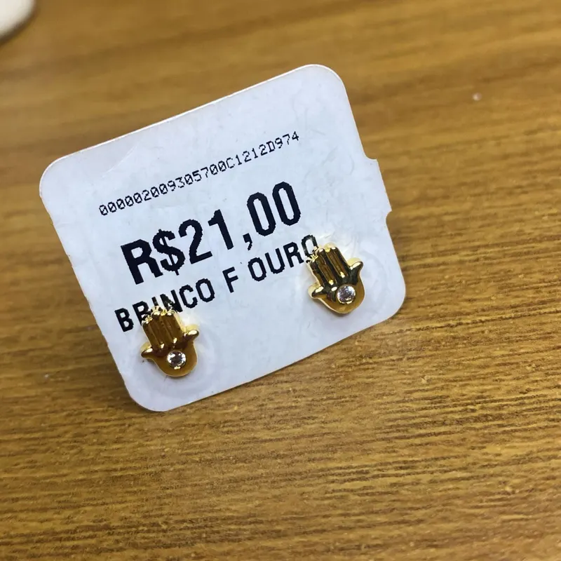 Brinco mão de Fátima